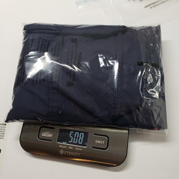 Izod USA Flag Button Down Shirt Mens Medium Blue American Short Sleeve Casual - Picture 12 of 12